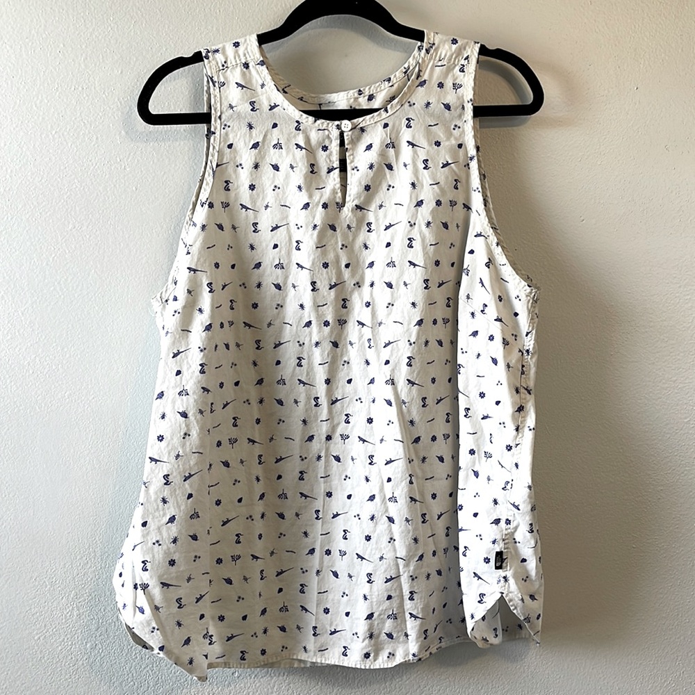Women’s XL The North Face Sleeveless Dessert Print Top